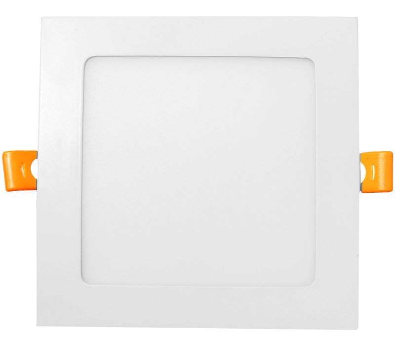 Westgate 6"" Square Multi-Color Temp. Slim Recessed Light, 15W, 1125 Lumens , 700K 3000K 3500K 4000K 5000K, Residential Lighting, 15W, 1125 Lumens, 27K/30K/35K/40K/50K, White Finish, TRIAC 10-100%