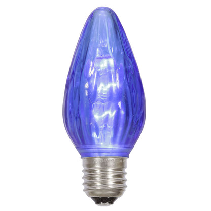 Vickerman F15 Blue Plastic LED Flame Replacement Bulb package of 25