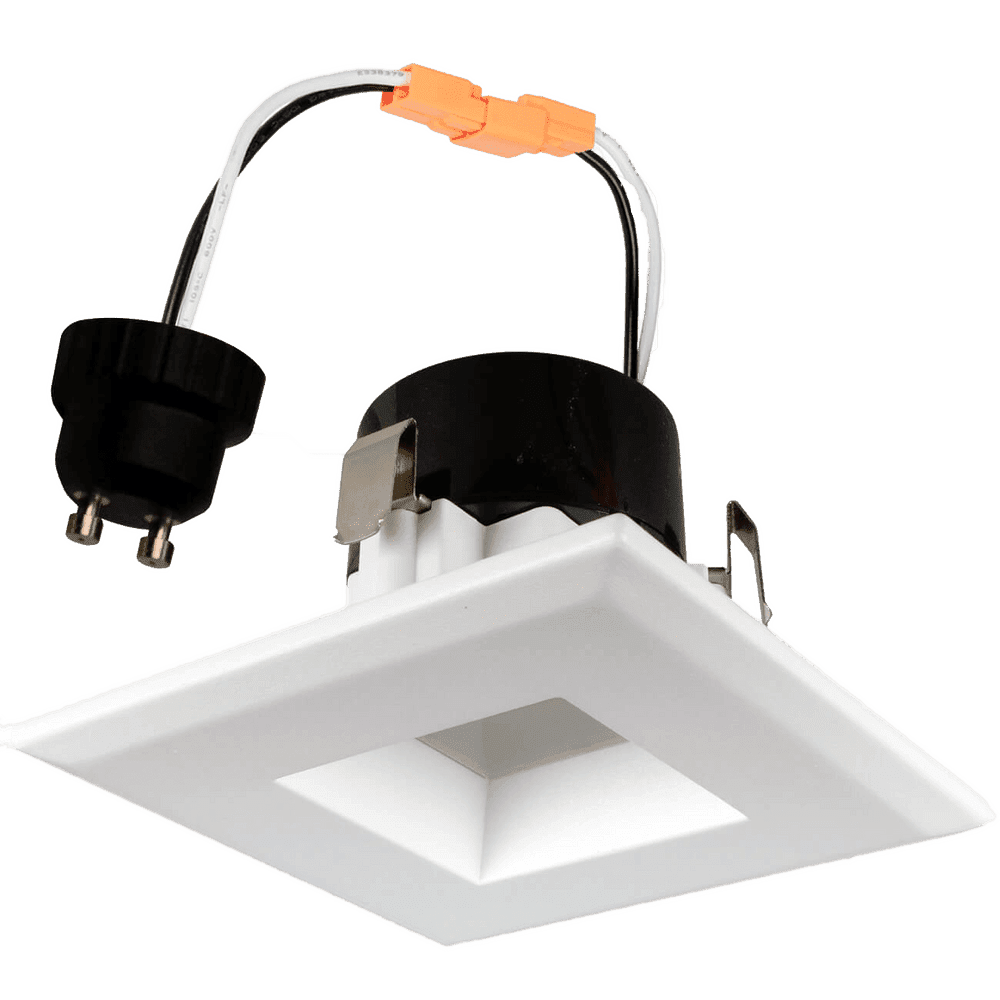 Goodlite 9W LED 3″ Square Downlight Retrofit, GU10, Selectable CCT 27K/30K/35K/41K/50K