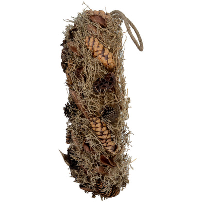 Vickerman 25" Natural Mixed Wreath Dried