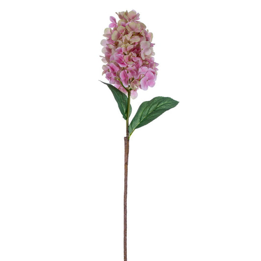 Vickerman 34" Artificial Pink Cone Hydrangea Spray. 2 Stems In A Bag.