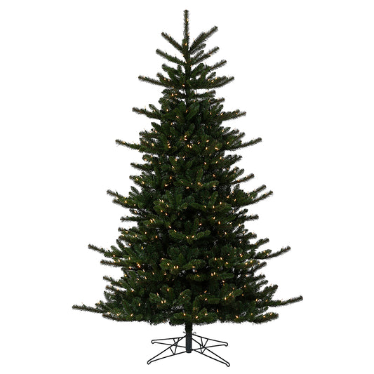 Vickerman 9' x 68" Decorator Pine Artificial Christmas Tree  Warm White Dura-lit LED Lights