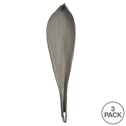 Vickerman 24-30" Gray Wash Palm Paddle. Includes 3 paddles Dried
