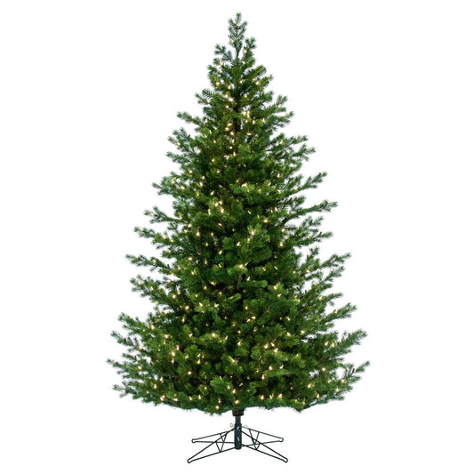 Vickerman 7.5' x 55" Eagle Fraser Full Artificial Christmas Tree with Warm White Dura-lit LED Lights