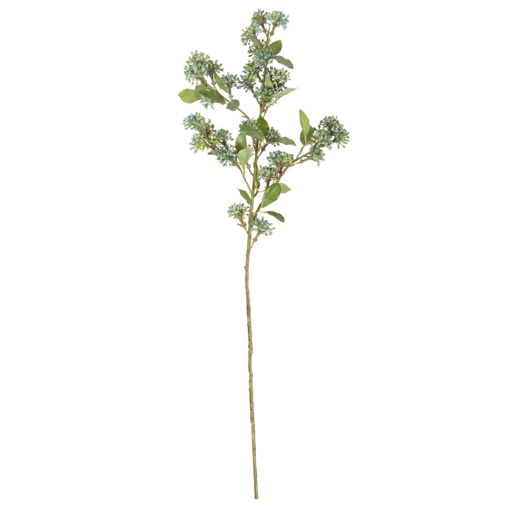 Vickerman 31" Cerulean Blue Artificial Wild Berry Spray 2 per bag.