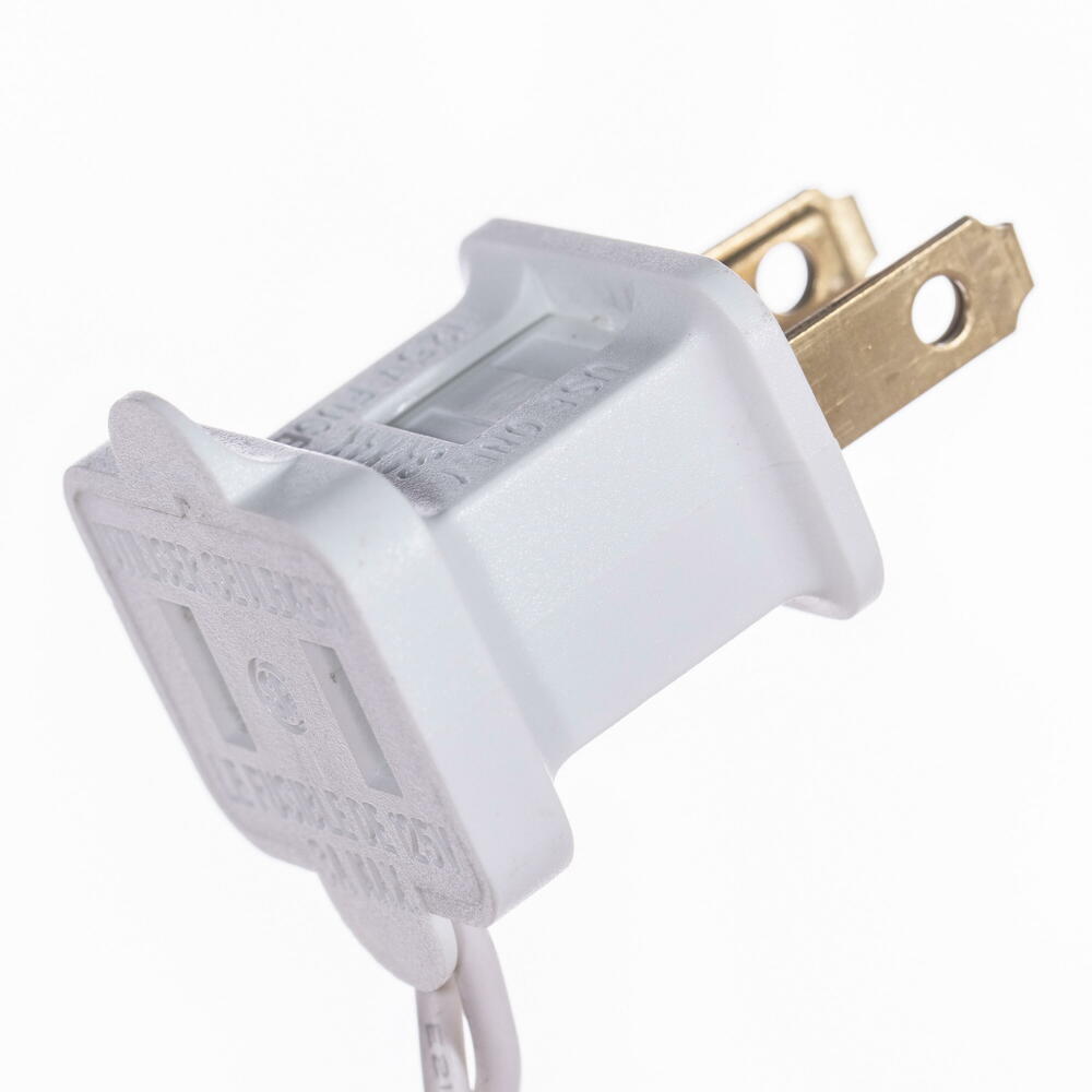 Vickerman 3' White Fir Artificial Christmas Tree Warm White Dura-lit LED Lights