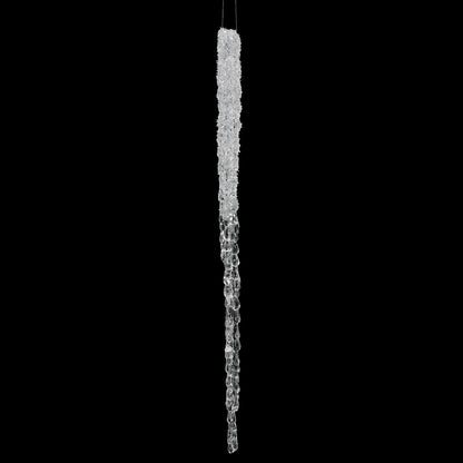 Vickerman 22'' Clear Icicle Christmas Ornament 2 per Bag