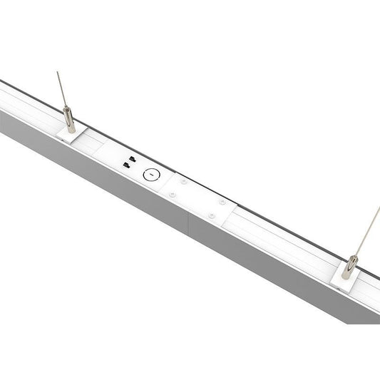 Westgate Sce Series Straight Linking Bracketett, Silver, Commercial Indoor Lighting