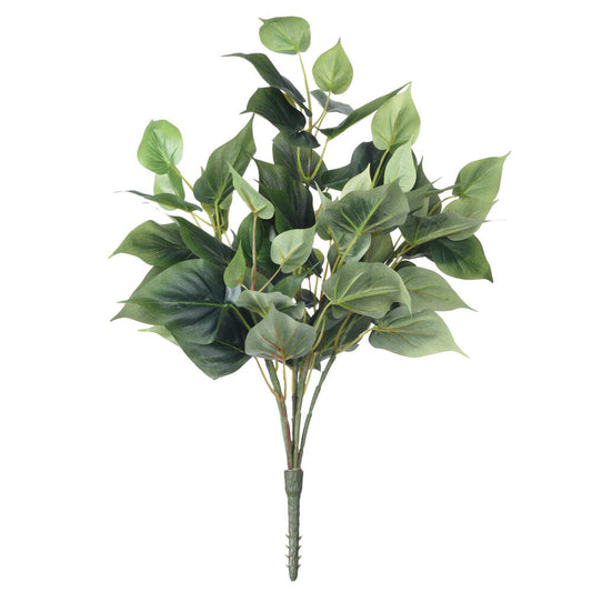 Vickerman 20" Artificial Green Philo Bush.