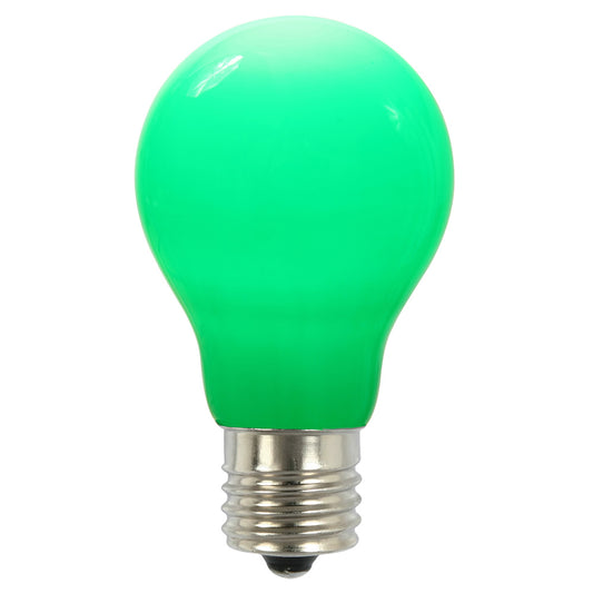 Vickerman A19 Green Ceramic Glass LED Replacement Bulb