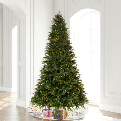 Vickerman 9' x 66" Douglas Fir Artificial Pre-Lit Christmas Tree with Warm White LED Lights.