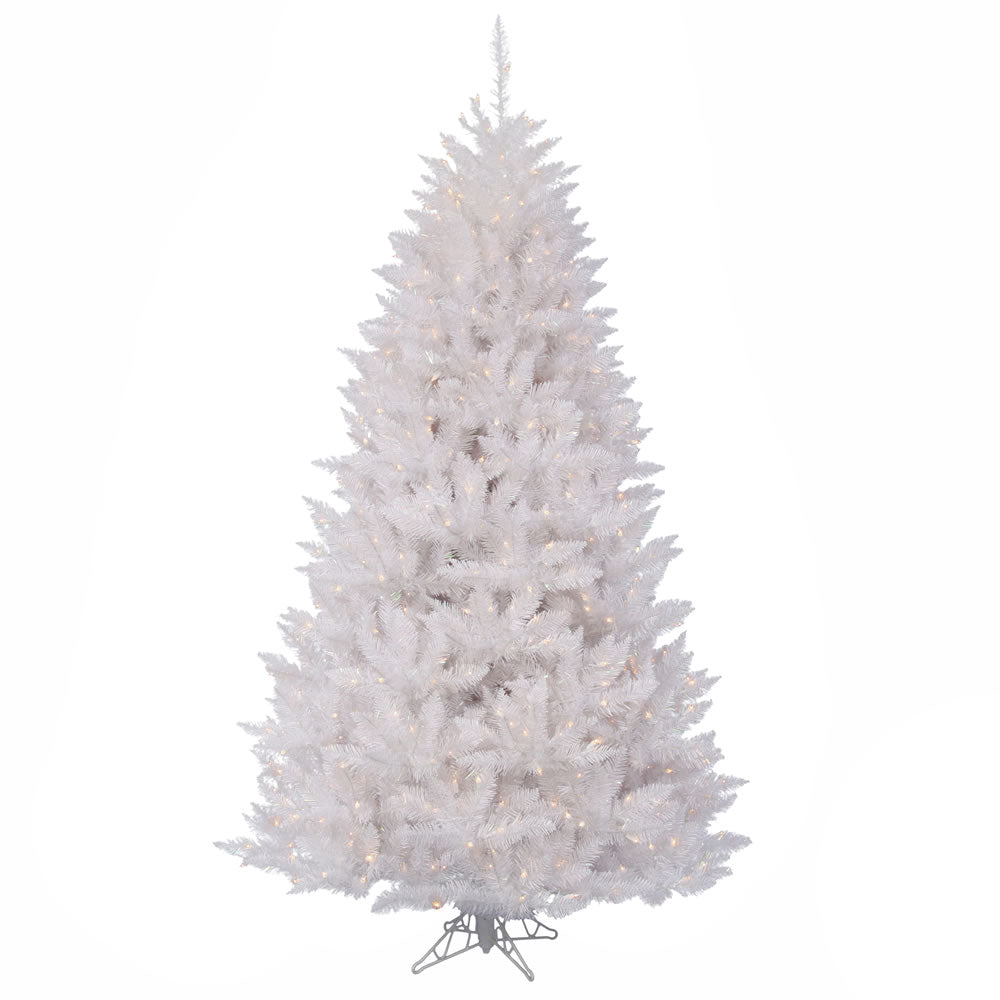 Vickerman 5.5' Sparkle White Spruce Artificial Christmas Tree Clear Dura-lit Incandescent Lights