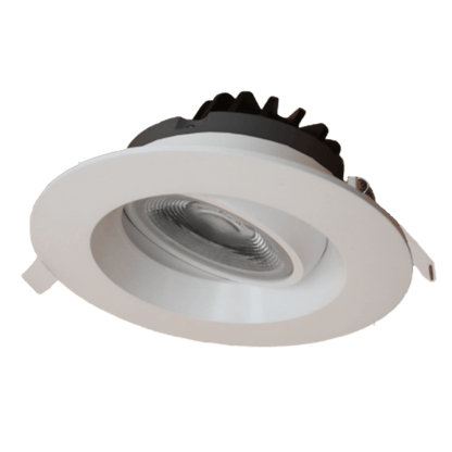 Goodlite LED 4 Inch Regress Round Gimbal Luminaire, Selectable Color Temperature