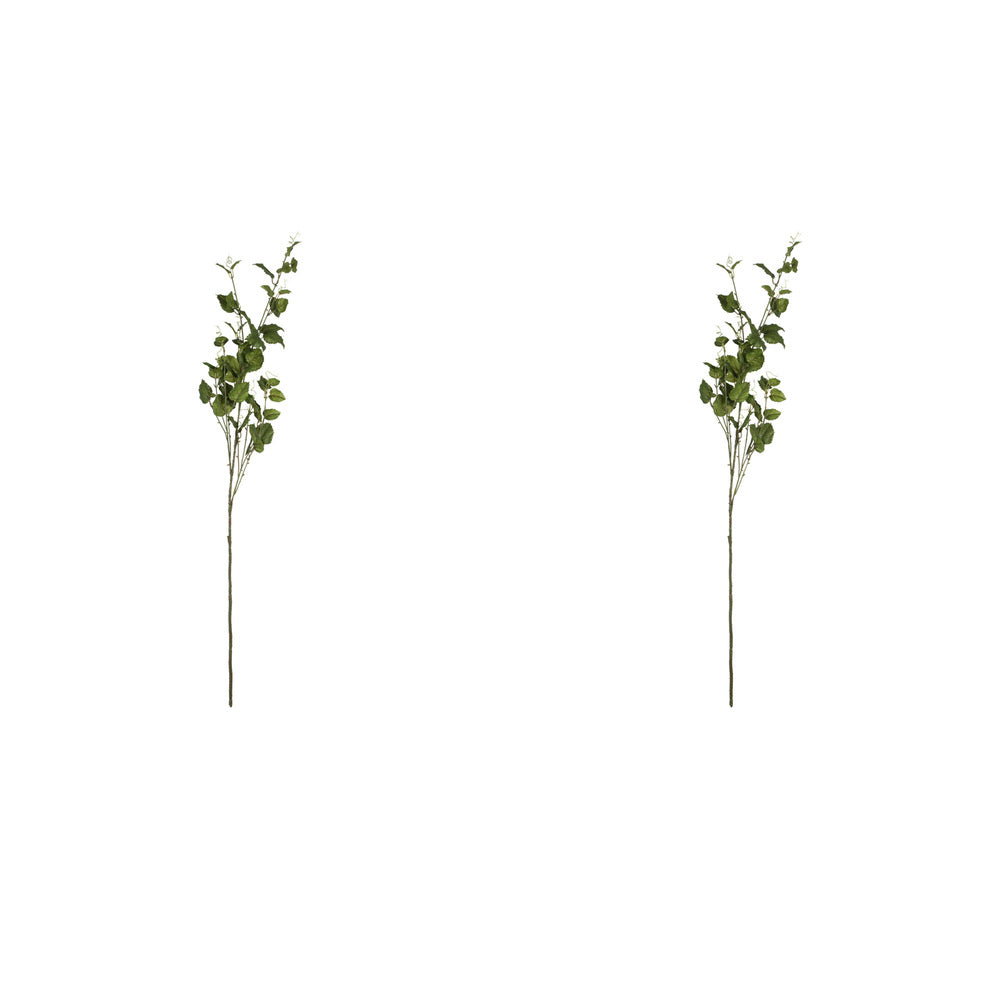 Vickerman 50" Artificial Green Hop Leaf Spray. Includes 2 sprays per pack.