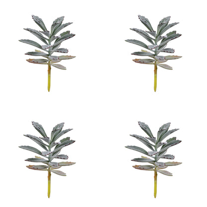 Vickerman 8" Artificial Succulent Pick Set of 4