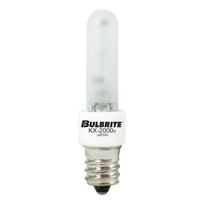 BULBRITE KRYPTON/XENON T3 CANDELABRA SCREW (E12) 60W DIMMABLE LIGHT BULB 2700K/WARM WHITE 2PK (473061)