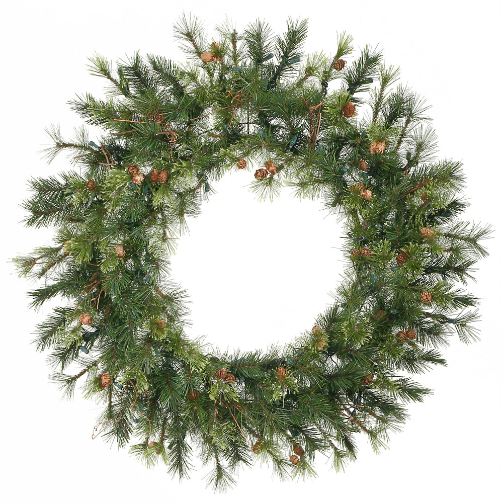 Vickerman 36" Mixed Country Pine Artificial Christmas Wreath Unlit