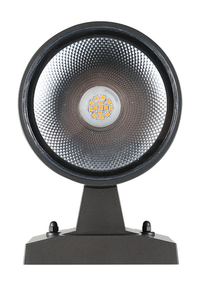 ASD Lighting LED Round Outdoor Wall Cylinder 9W 5000K Oil Rubbed Bronze cETLus
