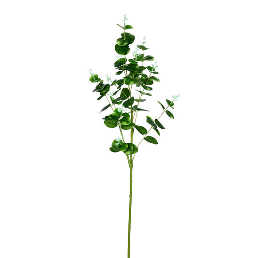 Vickerman 36" Artificial Gray/Green Money Leaf Spray.