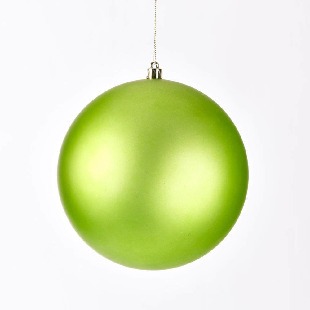 Vickerman 6" Celadon 4-Finish Ball Ornament Assortment 4 per Box