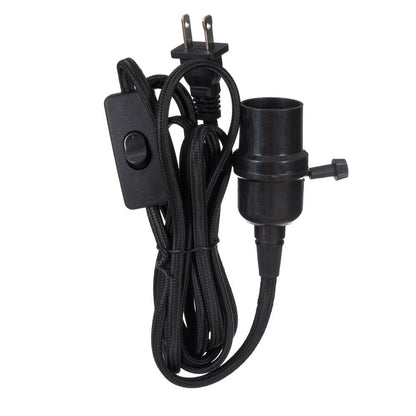 Vickerman E26 Black Socket Wire 8' Cord