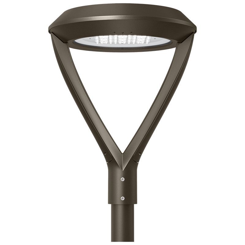 Westgate Spec Series Power & Cct- Adjustable Post Disk Light, Outdoor Lighting, 18W/30W/45W/60W, 150 Lumens/W, 30K/40K/50K, Bronze Finish, 0~10V Dimming