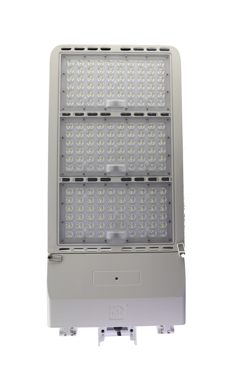 ASD Lighting LED Area Lights Series 2, 120-277V, 150W, 150W, 19800LM, 5000K, Silver Finish
