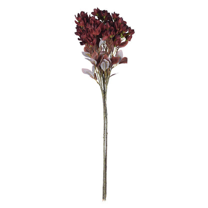 Vickerman 25.5" Burgundy Artificial Primrose Flower Spray 3 per bag.