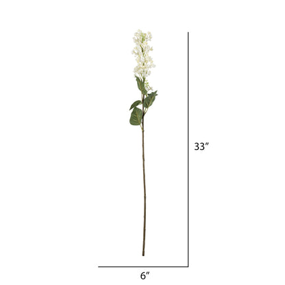 Vickerman 33'' Artificial Cream Mini Flower Spray. Includes 3 sprays per pack.