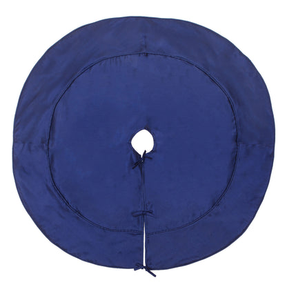 Vickerman 54" Navy Colorway Christmas Tree skirt
