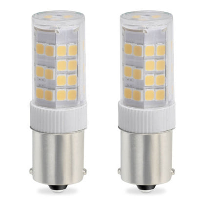 BULBRITE LED T4 SINGLE-CONTACT BAYONET (BA15s) 4.5W DIMMABLE LIGHT BULB 3000K/SOFT WHITE 35W INCANDESCENT EQUIVALENT 2PK (770617)