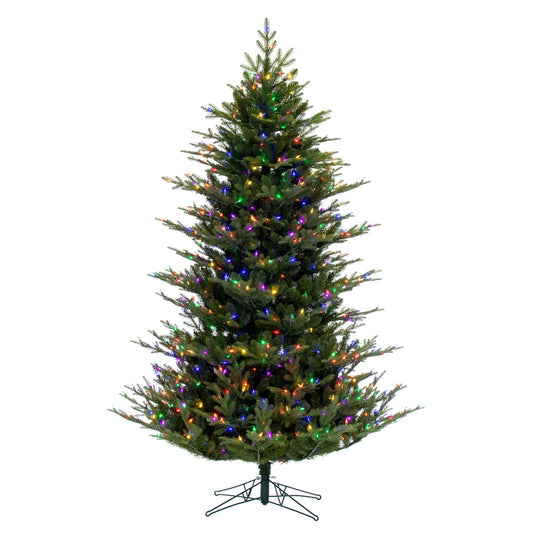 Vickerman 6.5' x 54" North Shore Fraser Fir Artificial Christmas Tree LED Multi-Colored Lights