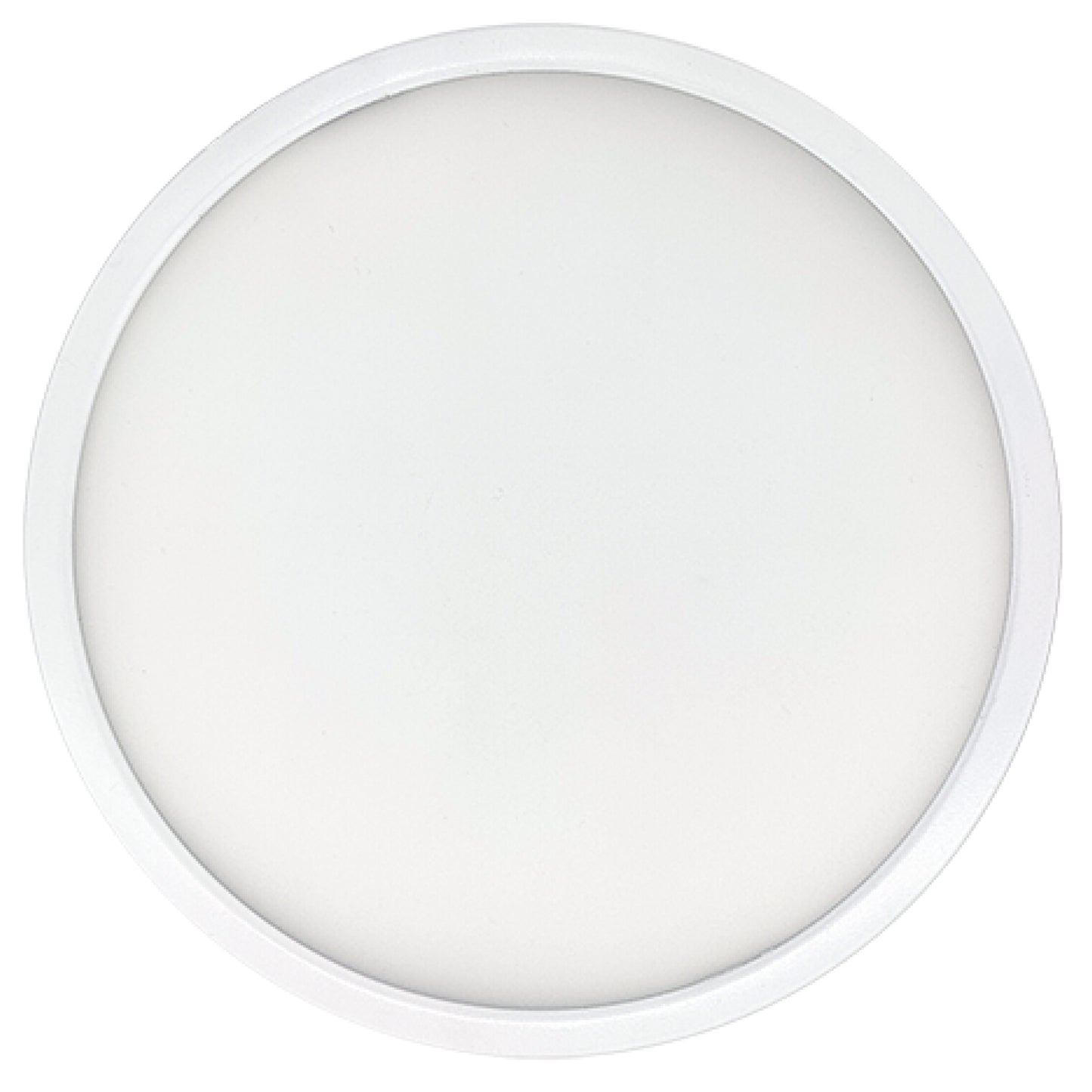 Bulbrite 773607 7 in.Round 10.3-Watt 5 Color Selectable LED Flush Mount Light, 1150 Lumens, White