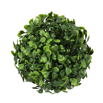 Vickerman 5" Artificial Mini Button Leaf Ball UV Set of 4