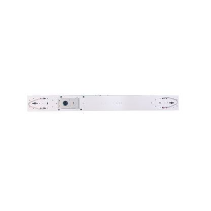 ASD Lighting LED Stairwell Fixture 2ft 20/24/28W 120-277V 0-10V Dimmable 140Lm/W 3500/4000/5000K with Motion Sensor White UL DLC Standard