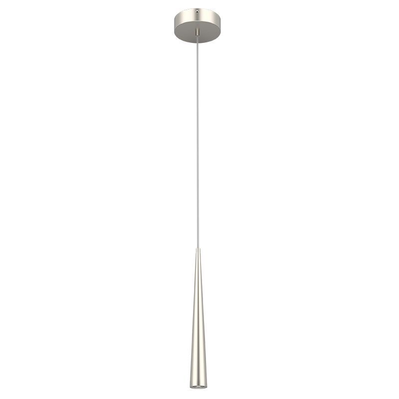 Westgate Cone-Shape Pendant Cylinder 16In X 2", 5Ft Cord, Select 3/6/9W, 30/40/50K, 0-10V Or TRIAC, Damp Loc, Bn, Residential Lighting, 3W/6W/9W, 720 Lumens Max.,  30K/40K/50K, Bronze Finish, TRIAC And 0-10V Dimming