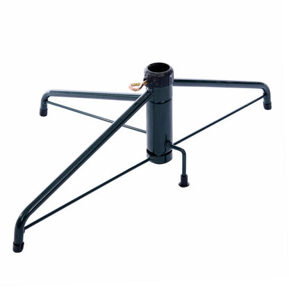 Vickerman 7.5' x 50" Chapel Pine Artificial Christmas Half Tree Warm White Dura-lit LED Lights