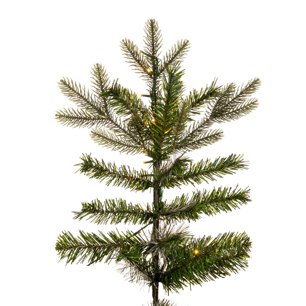 Vickerman 7.5' x 56" Douglas Fir Artificial Christmas Tree with Warm White LED Lights.