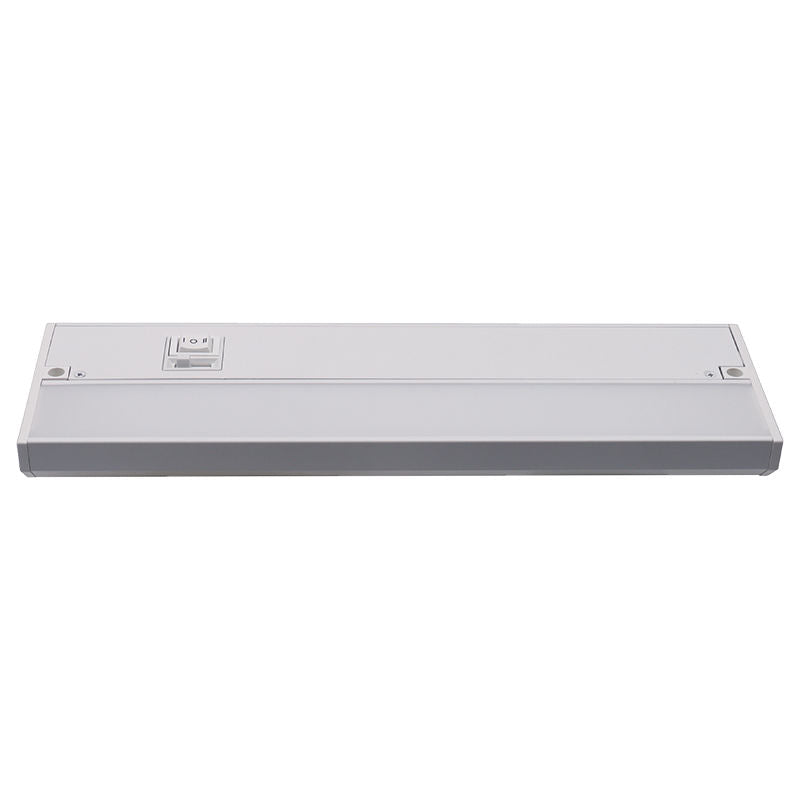 Westgate 12In Builder Series Under Cabinet Light 5Cct C90 Hardwire End-To-End Connect, White, Undercabinet Lighting, 5W, 300 Lumens, 27K/30K/35K/40K/50K, White Finish, TRIAC