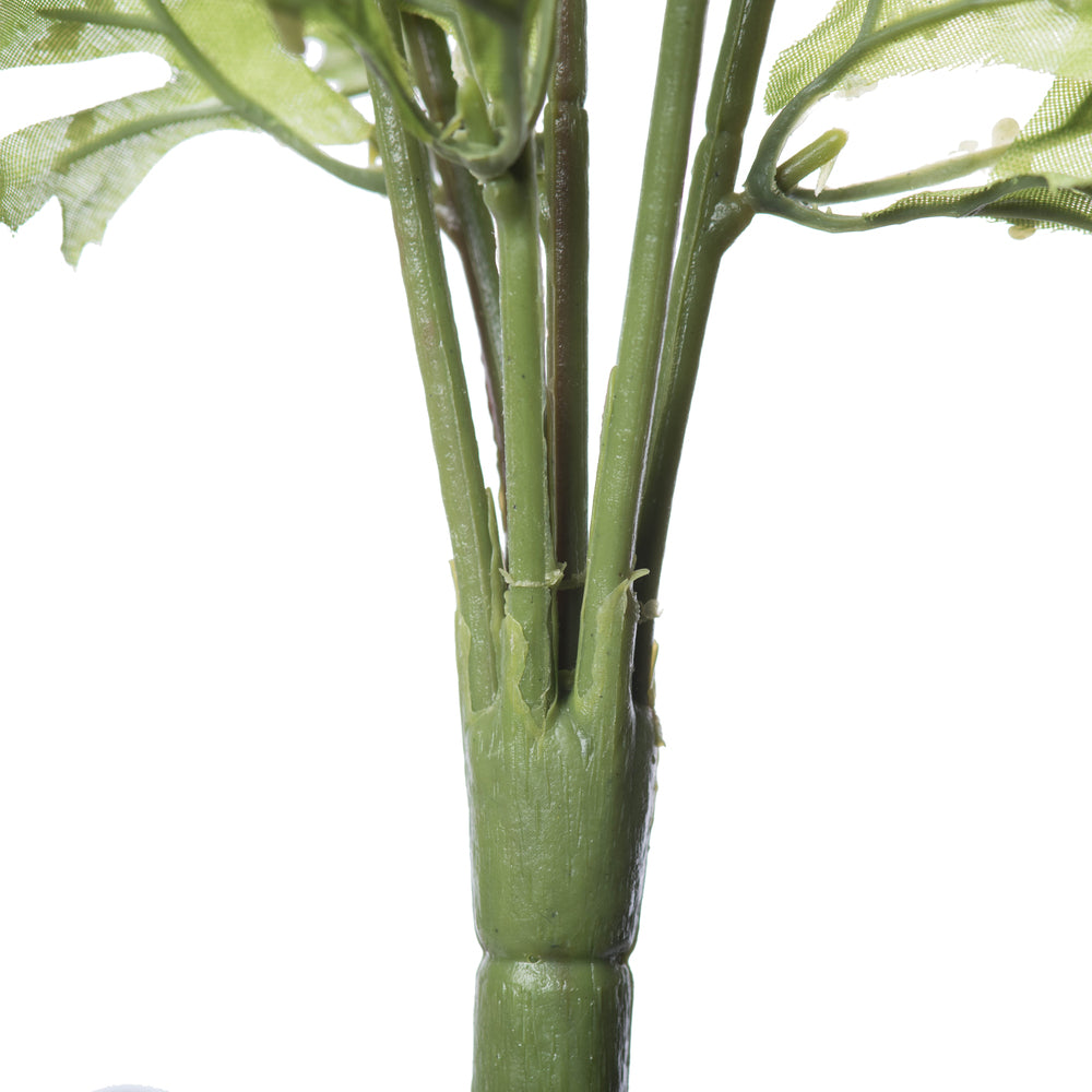 Vickerman 18" Artificial Light Green Ranunculus Bush.