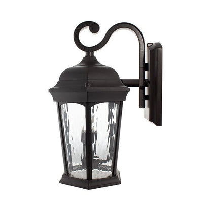 Euri Lighting EFL-230W-MD Flame Wall Lantern - w/ Motion Sensor and Dusk to Dawn Sensor