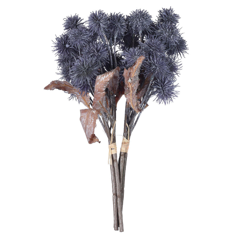 Vickerman 15" Blue Artificial Earth Flower 2 per bag.