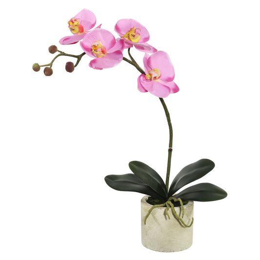 Vickerman 20" Artificial Lavender Orchid.