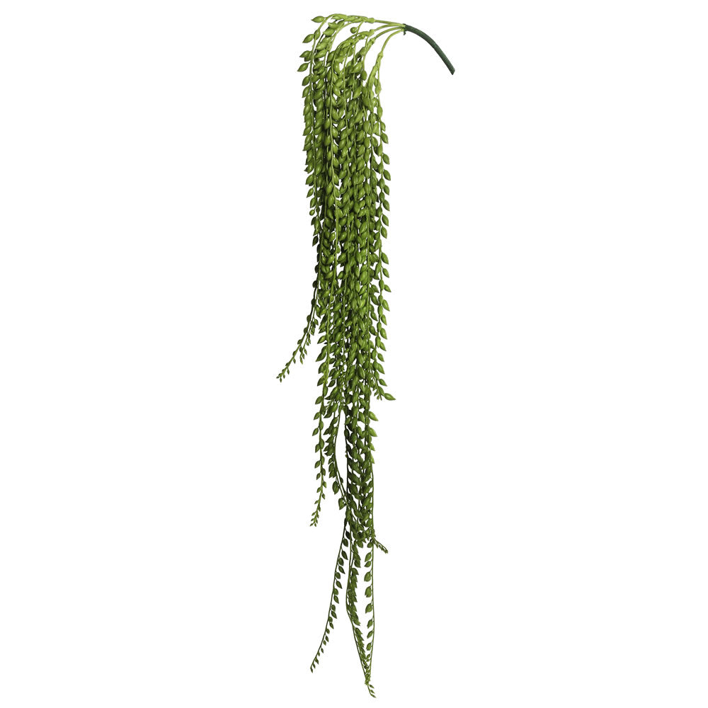 Vickerman 39" Artificial Green Plastic Senecio Bush.