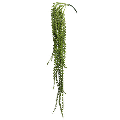 Vickerman 39" Artificial Green Plastic Senecio Bush.