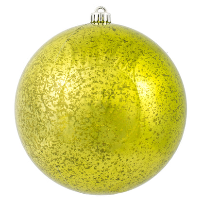 Vickerman 8" Lime Shiny Mercury Ball Ornament