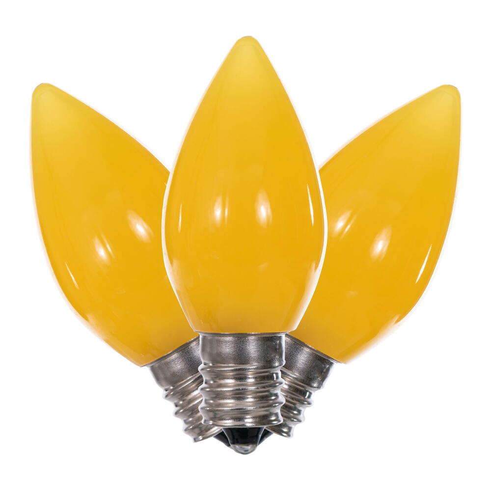 Vickerman C7 Ceramic LED Yellow Bulb bag of 25