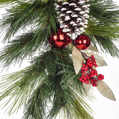 Vickerman 30" Artificial Christmas Teardrop Unlit