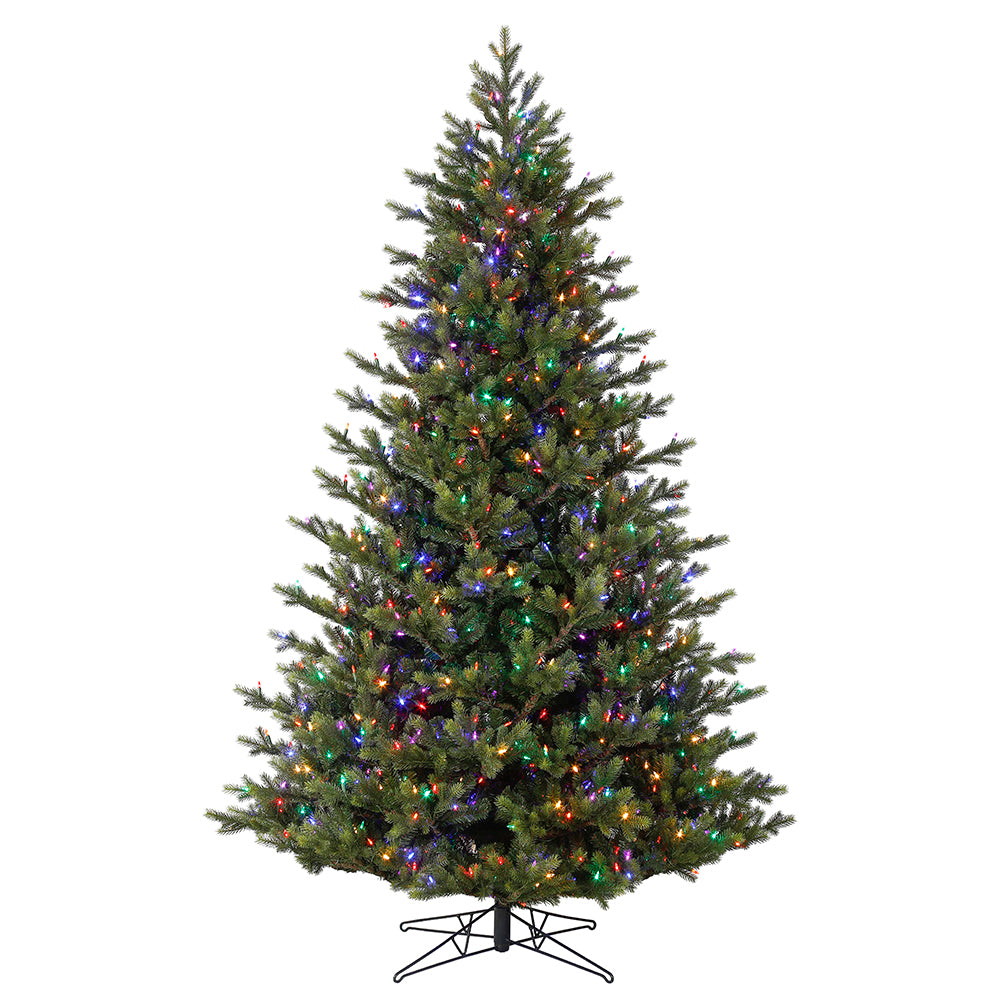 Vickerman 6.5' x 52" Welch Fraser Fir Artificial Christmas Tree Multi-colored Dura-Lit LED lights