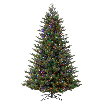 Vickerman 6.5' x 52" Welch Fraser Fir Artificial Christmas Tree Multi-colored Dura-Lit LED lights